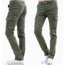Mens Cargo Jeans